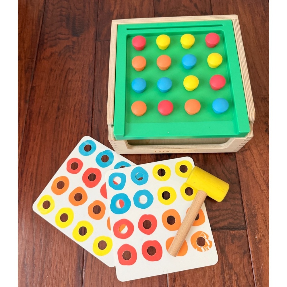 Lovevery Match and Tap Box Toy Investigator Play Kit Montessori